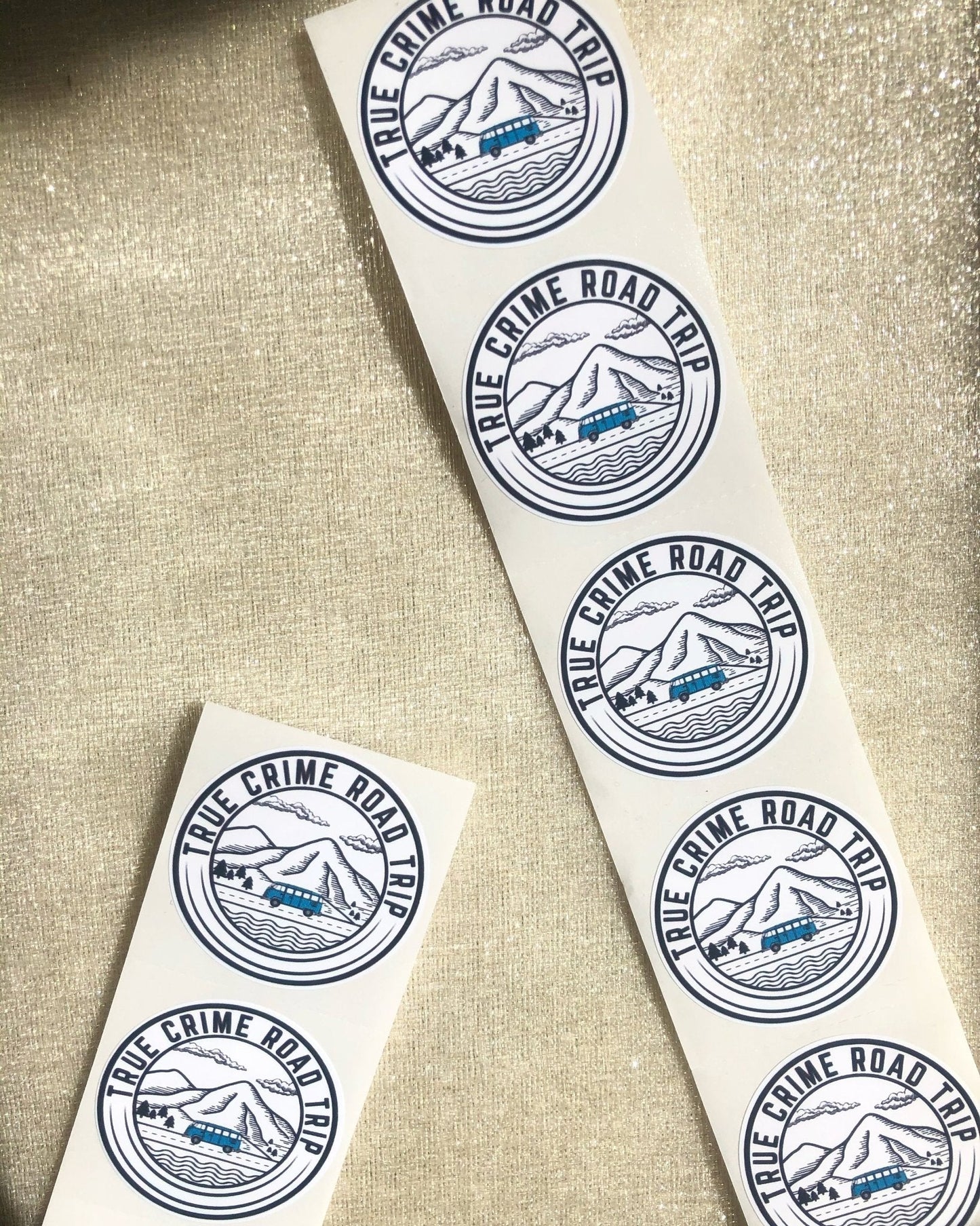 1000 Custom Logo Stickers - Creationz By Saba