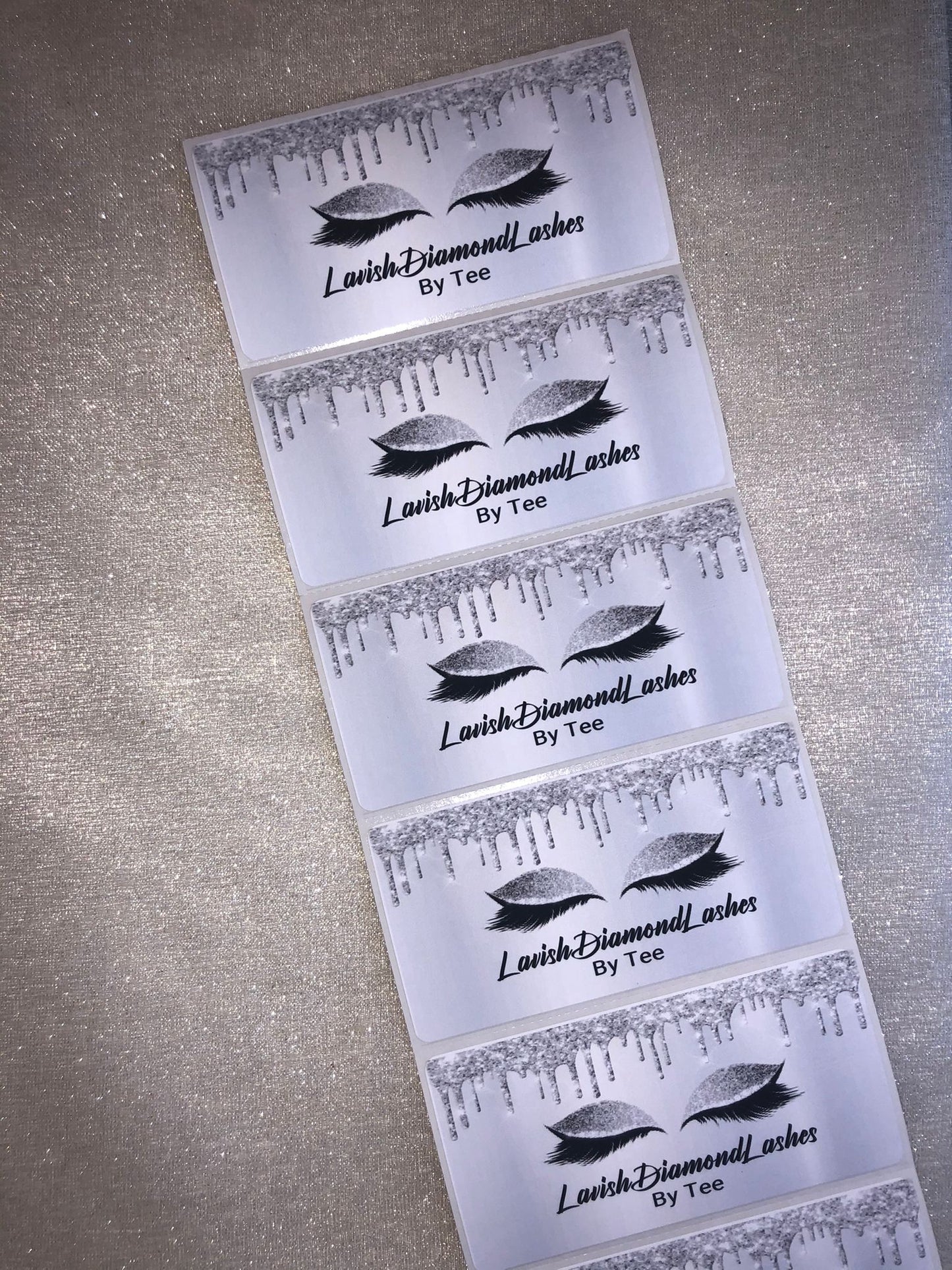 1000 Custom Logo Stickers - Creationz By Saba