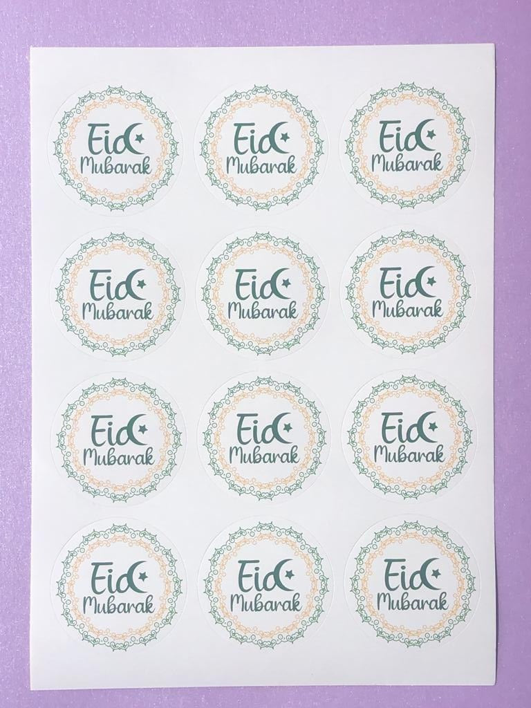 Eid & Ramadan Sticker Packs Starting from $5 for 12