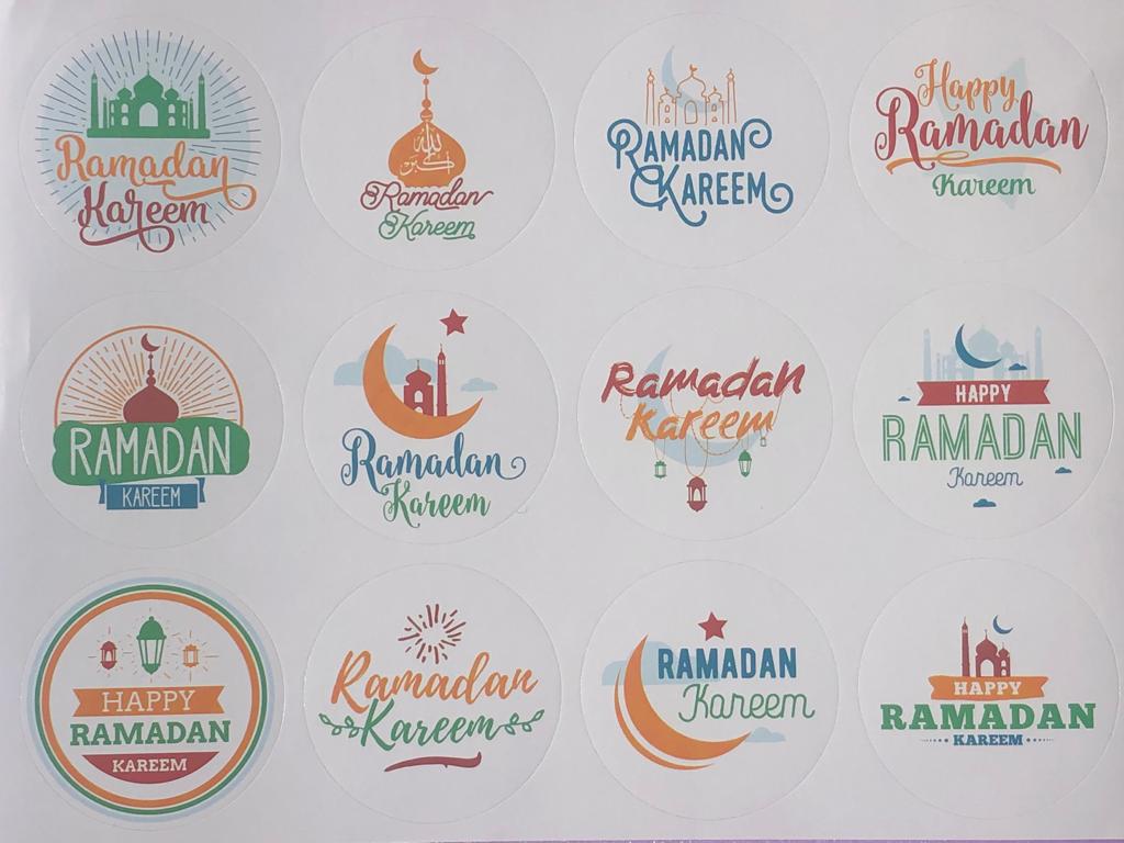 Eid & Ramadan Sticker Packs Starting from $5 for 12