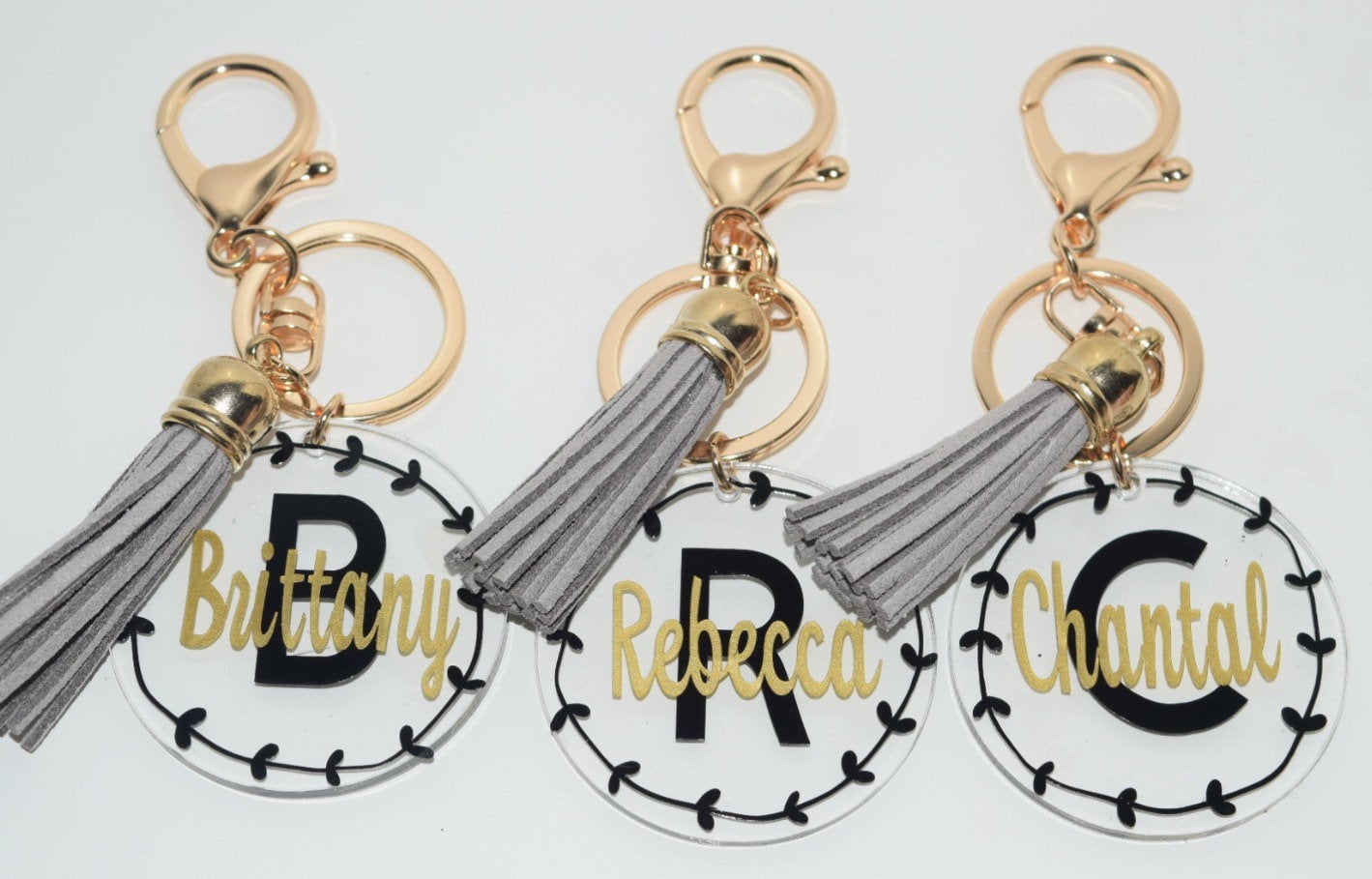 Custom Name Keychain | Mom Keychain | Bride key | monogram Keychains | Monogram Key Chain | Monogram Key Fob | Custom Keychain with Tassel |