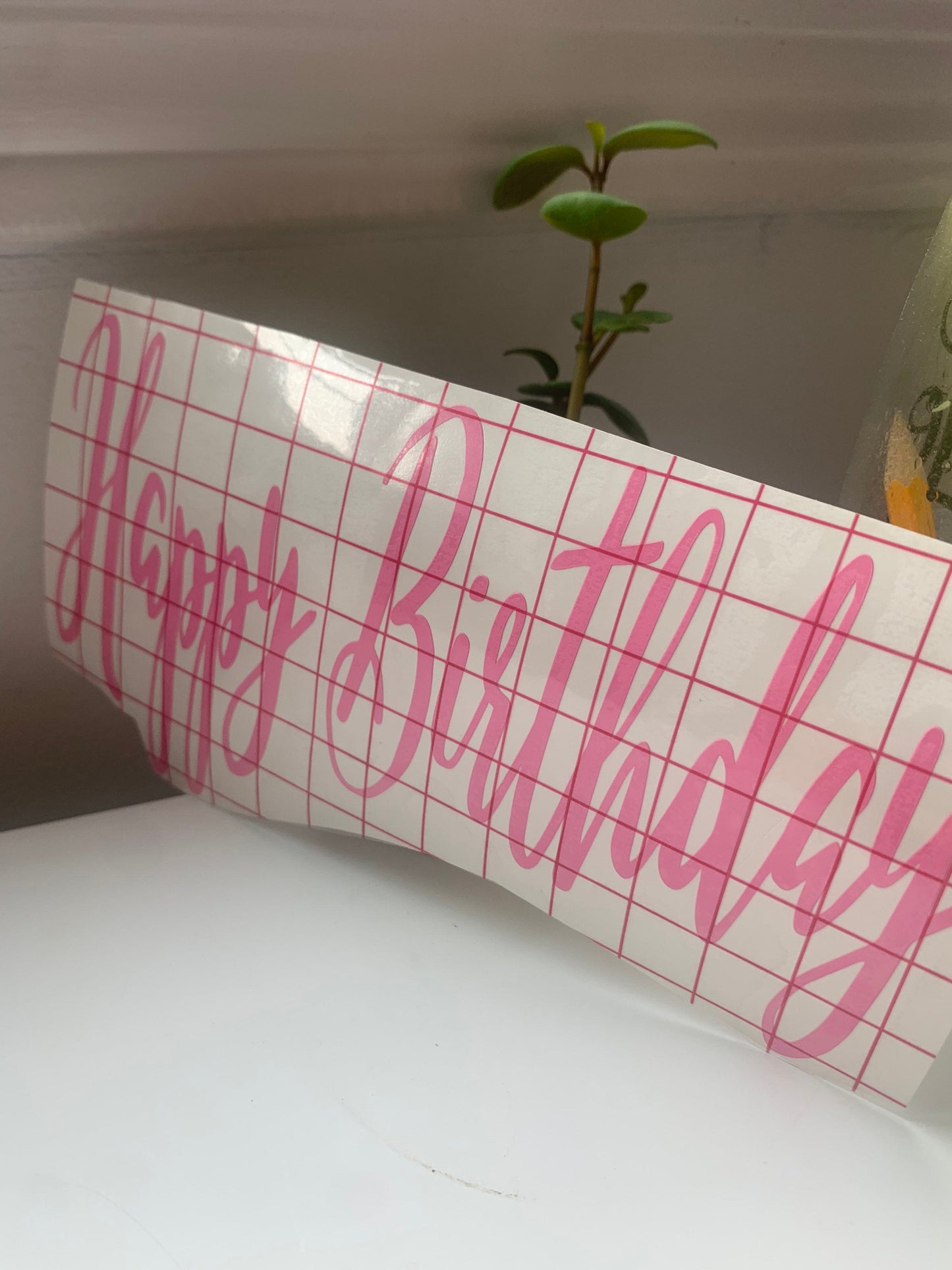 Custom Vinyl Balloon Label | Happy Birthday Balloon Label | Personalized Decals | Helium Balloon Label | Custom Decor | Custom Balloon |