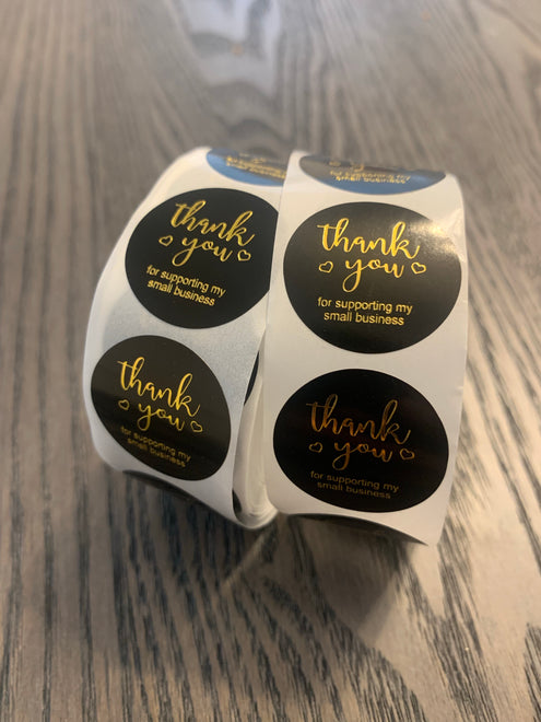 Premade Thank You Stickers
